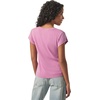image:imageSplendid Womens 1x1 Faye Crewneck TeeRaspberry Ice