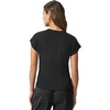 image:imageSplendid Womens Faye 1x1 Crew Neck TeeBlack