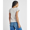 image:imageSplendid Womens Faye 1x1 Crew Neck TeeHeather Grey