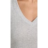 image:imageSplendid Womens Faye 1x1 V Neck TeeHeather Grey