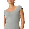 image:imageSplendid Womens Short Sleeve Scoop TeeArmy
