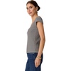 image:imageSplendid Womens Short Sleeve Scoop TeeMoonstoneBlack Stripe