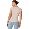 image:imageSplendid Womens Short Sleeve Scoop TeeMoonstoneCactus Stripe