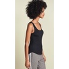 image:imageSplendid Womens Zuma 2x1 Rib Scoop Tank TopBlack