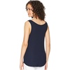 image:imageSplendid Womens Zuma 2x1 Rib Scoop Tank TopNavy