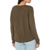 image:imageSplendid Zander Long Sleeve Cotton Modal Slub Easy Crew TeeMilitary Olive