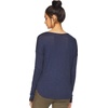 image:imageSplendid Zander Long Sleeve Cotton Modal Slub Easy Crew TeeNavy