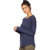 image:imageSplendid Zander Long Sleeve Cotton Modal Slub Easy Crew TeeNavy