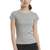 image:imageSplendid Abbie Short Sleeve Modal Jersey Crew TeeGrey