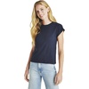 image:imageSplendid Womens Faye 1x1 Crew Neck TeeNavy