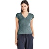 image:imageSplendid Womens Faye 1x1 V Neck TeeSeaside