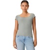 image:imageSplendid Womens Short Sleeve Scoop TeeArmy
