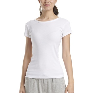 image:imageSplendid Abbie Short Sleeve Modal Jersey Crew TeeBright White