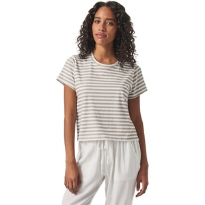image:imageSplendid Louisa Short Sleeve TeeFawn Stripe