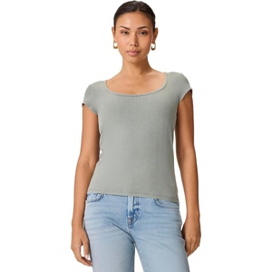 image:imageSplendid Womens Short Sleeve Scoop TeeArmy