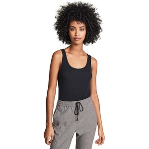 image:imageSplendid Womens Zuma 2x1 Rib Scoop Tank TopBlack
