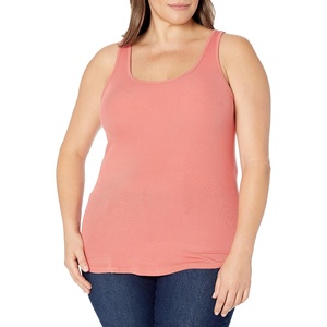 image:imageSplendid Womens Zuma 2x1 Rib Scoop Tank TopCarmine Red